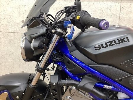 スズキ SV650 SV650 2021年モデル WR’S製スリップオンマフラー リアボックス装備 35