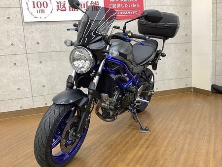 スズキ SV650 SV650 2021年モデル WR’S製スリップオンマフラー リアボックス装備 5