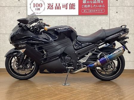 カワサキ ZX-14R Ninja ZX-14R 2013年モデル BEET製フルエキマフラー エンジンスライダー 4