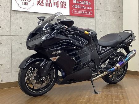 カワサキ ZX-14R Ninja ZX-14R 2013年モデル BEET製フルエキマフラー エンジンスライダー 5