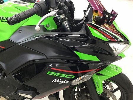 カワサキ ニンジャ 650 【バイク王認定中古車】Ninja 650 2022年モデル エンジンスライダー 社外ミラー 18