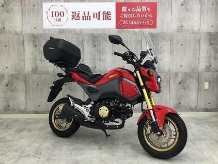 ホンダ グロム GROM 2017年式 トップケース装備!! 3