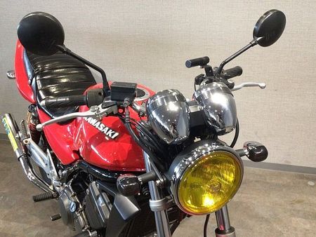カワサキ バリオス2 BALIUS-? ZR250B型1997年モデル RPM製マフラー・マーシャル製ヘッドライ 17