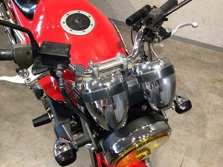 カワサキ バリオス2 BALIUS-? ZR250B型1997年モデル RPM製マフラー・マーシャル製ヘッドライ 21
