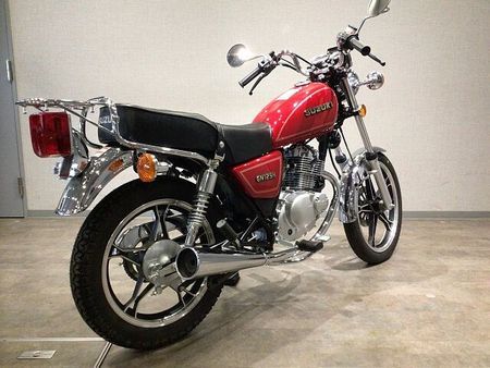 スズキ GN125 GN125H PCJG9型2018年モデル アルキャンハンズ製ハンドルカスタム!! 4