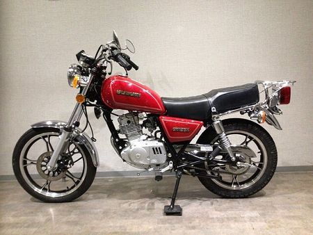 スズキ GN125 GN125H PCJG9型2018年モデル アルキャンハンズ製ハンドルカスタム!! 5