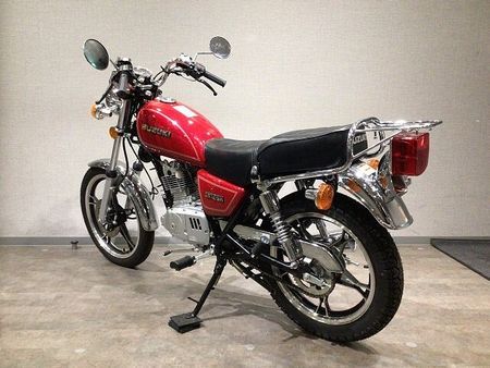 スズキ GN125 GN125H PCJG9型2018年モデル アルキャンハンズ製ハンドルカスタム!! 6