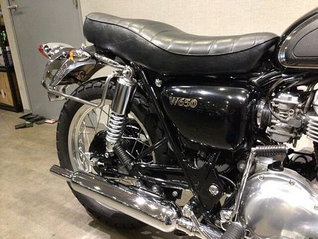 カワサキ W650 W650 EJ650A型2008年モデル 最終型 純正エンジンガード・サイドバッグサポート 25