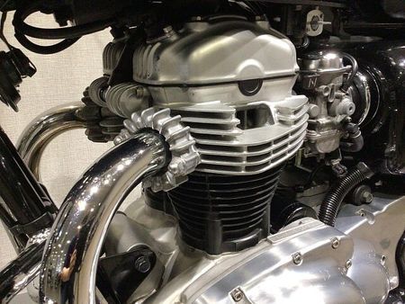 カワサキ W650 W650 EJ650A型2008年モデル 最終型 純正エンジンガード・サイドバッグサポート 38
