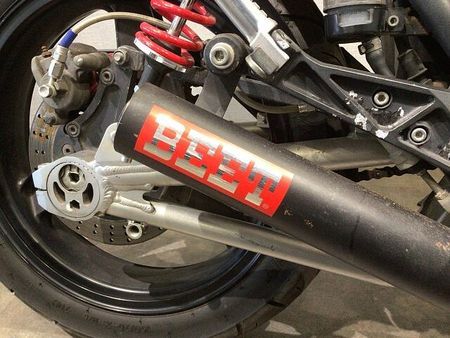 カワサキ ZRX400II ZRX-? ZR400E型2006年モデル VFハンドル・BEET製エンジンカバー・フェン 32
