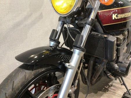 カワサキ ZRX400II ZRX-? ZR400E型2006年モデル VFハンドル・BEET製エンジンカバー・フェン 37
