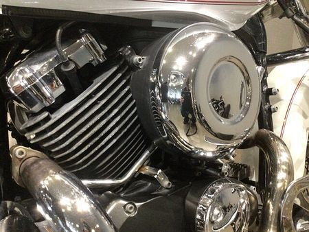 ヤマハ ドラッグスター400 ドラッグスター400クラシック VH01J型2005年キャブレターモデル フォグランプ・ス 25