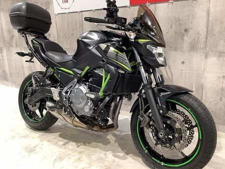 カワサキ Z650 Z650 2019年モデル ドラレコ装備 スクリーン トップケース フェンダーレス 5