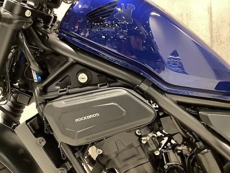 ホンダ レブル 250 レブル250 2021年モデル バックレスト スリムUSB ロックブロス製サイドバック サ 35