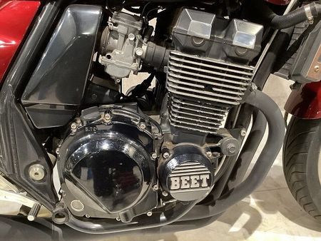 カワサキ ZRX400II ZRX-2 1995年モデル モリワキマフラー ビート製クラッチカバー USB装備 ハンド 17