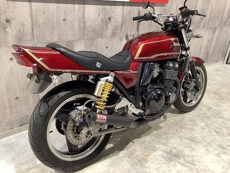 カワサキ ZRX400II ZRX-2 1995年モデル モリワキマフラー ビート製クラッチカバー USB装備 ハンド 5