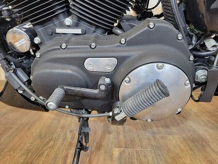 ハーレーダビッドソン XL883R XL883RI・バッテリー新品・LEDヘッドライト・オーリンズサス・極小ウインカー・チンス 36