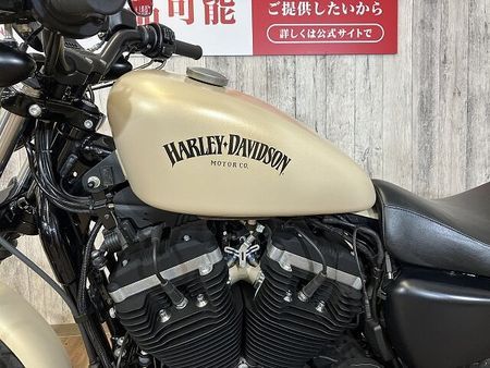 ハーレーダビッドソン XL883N SPORTSTER IRON XL883N アイアン・バッテリー新品・サイドバックサポート・サイドバック・ダークスモーク 18