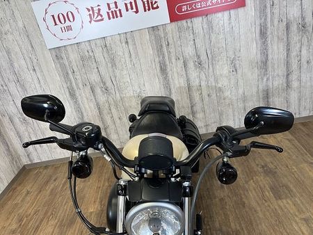 ハーレーダビッドソン XL883N SPORTSTER IRON XL883N アイアン・バッテリー新品・サイドバックサポート・サイドバック・ダークスモーク 30