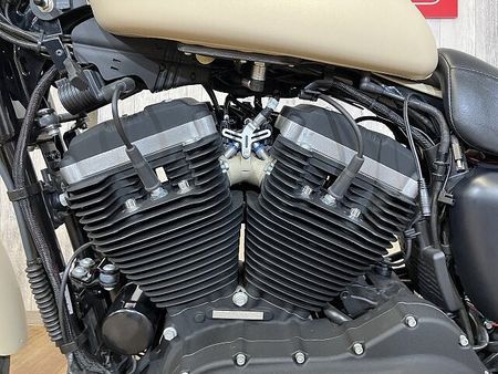 ハーレーダビッドソン XL883N SPORTSTER IRON XL883N アイアン・バッテリー新品・サイドバックサポート・サイドバック・ダークスモーク 34