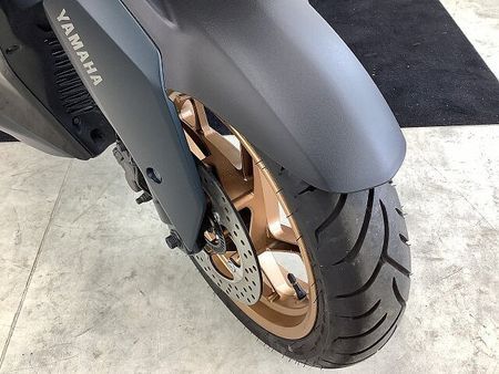 ヤマハ XMAX 250 XMAX アクセサリーバー・ローダウンサス・バックレスト・スモークウインカーレンズ装備車両 19