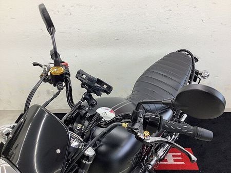 カワサキ W800 STREET W800ストリート ショートスクリーン・ハンドルスペーサー・USB1口・カスタムテールラン 39