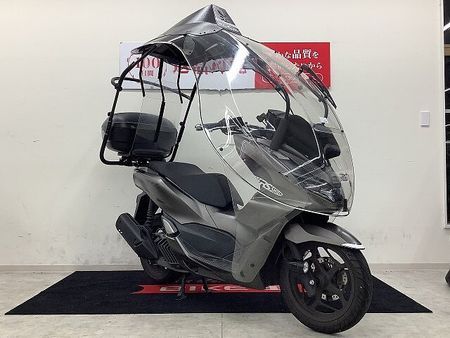 ホンダ PCX125 PCX ルーフシールド・リアボックス・PIAA製フォグランプ・センターブレース装備車両!! 2