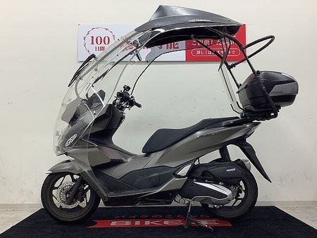 ホンダ PCX125 PCX ルーフシールド・リアボックス・PIAA製フォグランプ・センターブレース装備車両!! 4
