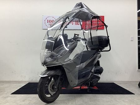 ホンダ PCX125 PCX ルーフシールド・リアボックス・PIAA製フォグランプ・センターブレース装備車両!! 5