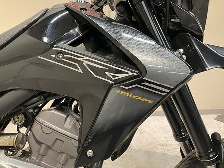 ホンダ CRF250M CRF250モタード◆ヨシムラサイクロンカーボンエンドマフラー◆2013年モデル◆リアキャ 24