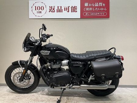トライアンフ BONNEVILLE T100 ボンネビルT100◆2022年モデル◆トライアンフ純正リアバッグ◆ショートバイザー!! 6