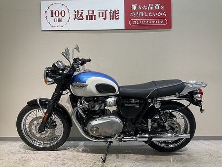トライアンフ BONNEVILLE T100 ボンネビルT100◆2017年モデル◆リアキャリア◆エンジンガード!! 6