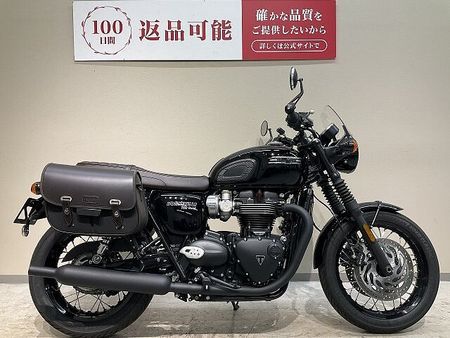 トライアンフ BONNEVILLE T120 ボンネビルT120◆ブラックエディション◆2024年モデル◆純正バーエンドミラー◆純正サイ 2