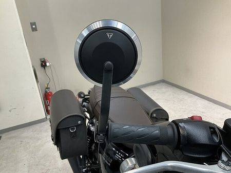 トライアンフ BONNEVILLE T120 ボンネビルT120◆ブラックエディション◆2024年モデル◆純正バーエンドミラー◆純正サイ 14