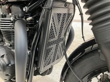 トライアンフ BONNEVILLE T120 ボンネビルT120◆ブラックエディション◆2024年モデル◆純正バーエンドミラー◆純正サイ 30