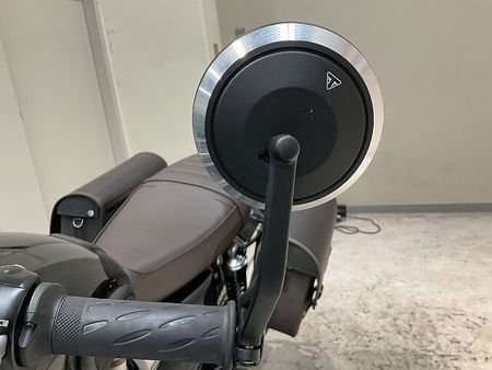 トライアンフ BONNEVILLE T120 ボンネビルT120◆ブラックエディション◆2024年モデル◆純正バーエンドミラー◆純正サイ 10