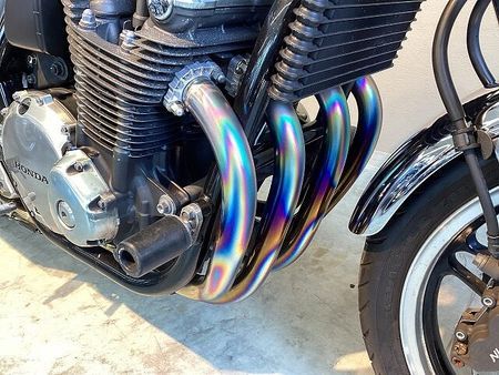 ホンダ CB1100 CB1100 アールズギアフルエキマフラー エンジンスライダー!! 16