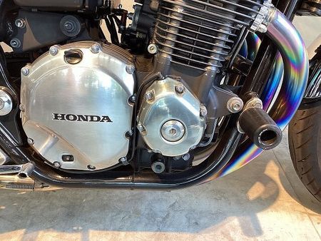 ホンダ CB1100 CB1100 アールズギアフルエキマフラー エンジンスライダー!! 23