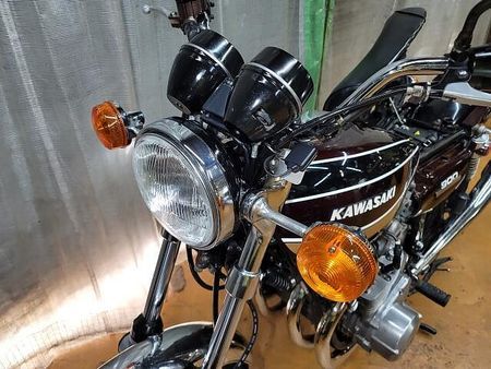 カワサキ Z1 (900SUPER4) コーションラベルがしっかりついてます。 31