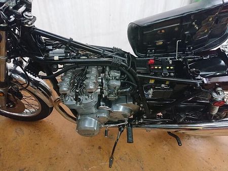 カワサキ Z1 (900SUPER4) コーションラベルがしっかりついてます。 38