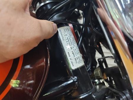 カワサキ Z1 (900SUPER4) Automagicフレーム測定のお墨付き 46