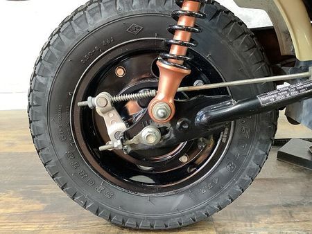 ホンダ モンキー モンキー オフロード感あふれる限定カラーの1台! 37