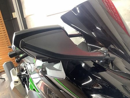 カワサキ ニンジャ 400 NINJA400 シートカスタム スライダー付き マウントバー付き 12