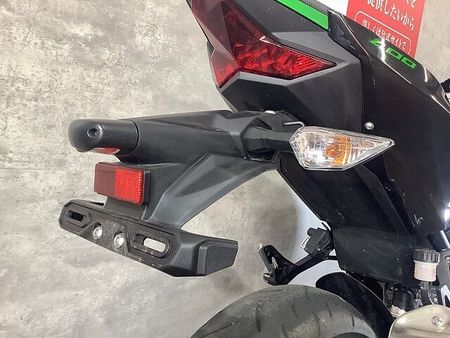 カワサキ ニンジャ 400 NINJA400 シートカスタム スライダー付き マウントバー付き 32