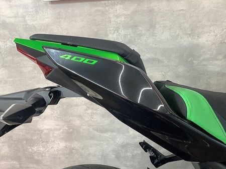 カワサキ ニンジャ 400 NINJA400 シートカスタム スライダー付き マウントバー付き 34