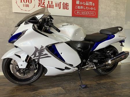 スズキ HAYABUSA ハヤブサ ヨシムラ製マフラー ハリケーン製ハンドルアップスペーサー フェンダーレスカスタム 3