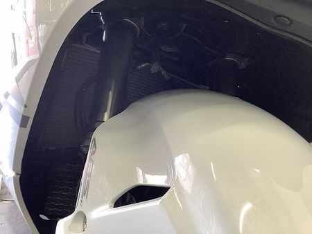 スズキ HAYABUSA ハヤブサ ヨシムラ製マフラー ハリケーン製ハンドルアップスペーサー フェンダーレスカスタム 28