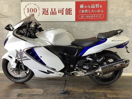 スズキ HAYABUSA ハヤブサ ヨシムラ製マフラー ハリケーン製ハンドルアップスペーサー フェンダーレスカスタム 4