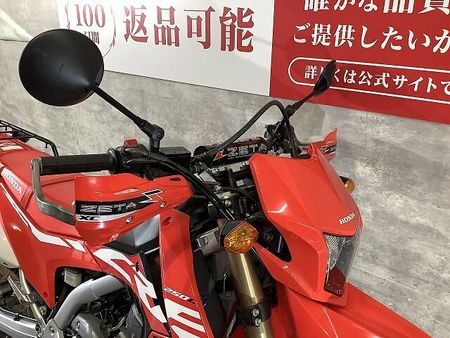 ホンダ CRF250L CRF250L ZETA製ナックルガード リアキャリア付き ミラーカスタム 18