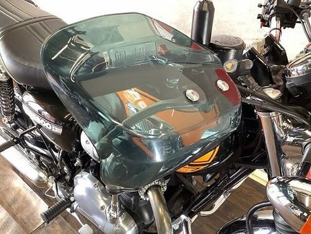 カワサキ W800 v800 ナックルガード エンジンガード リアキャリア サドルバッグサポート装備 18